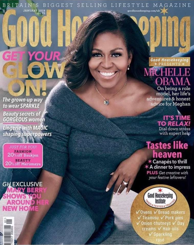 Illustration for article titled Michelle Obama Takes England with Chimamanda Ngozi Adichie—and Has Advice for Meghan Markle